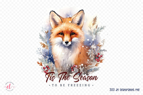 Tis the Season to Be Freezing - Winter Sublimation Sublimation CraftLabSVG 