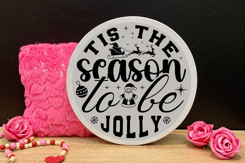 Tis The season to be jolly SVG Angelina750 
