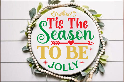 Tis The season to be jolly SVG Angelina750 