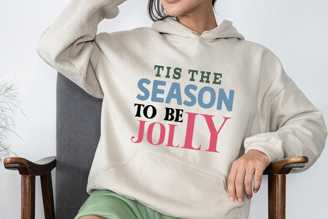 tis the season to be jolly SVG Angelina750 
