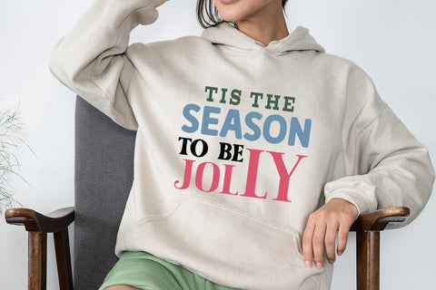 tis the season to be jolly SVG Angelina750 