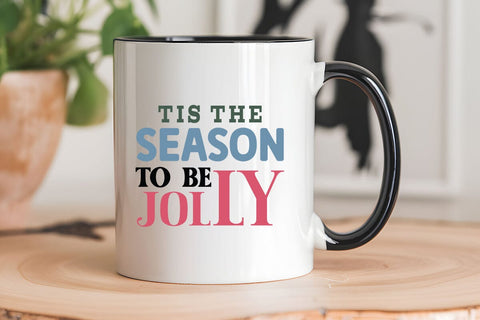 tis the season to be jolly SVG Angelina750 
