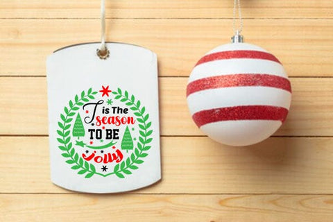Tis The season to be jolly SVG Angelina750 