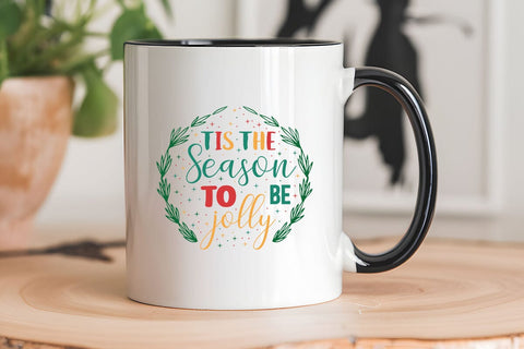 tis the season to be jolly SVG Angelina750 