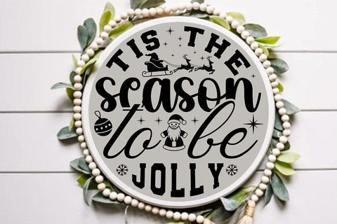 Tis The season to be jolly SVG Angelina750 