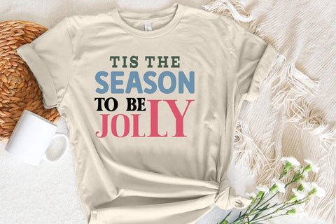 tis the season to be jolly SVG Angelina750 