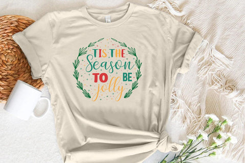 tis the season to be jolly SVG Angelina750 