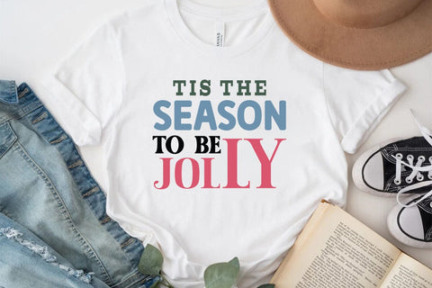 tis the season to be jolly SVG Angelina750 