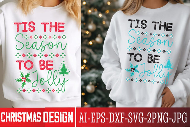 Tis The Season to be Jolly SVG Design, ,Christmas SVG ,Christmas SVG Design, Christmas SVG Bundle,Farmhouse Christmas SVG,Funny Christmas SVG Design SVG BlackCatsMedia 