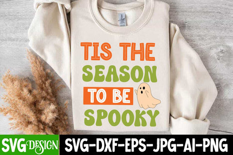 Tis the Season To Be Spooky Svg Design,Halloween Svg Design,Halloween SVG Quotes,Halloween PNG, Halloween SVG SVG BlackCatsMedia 