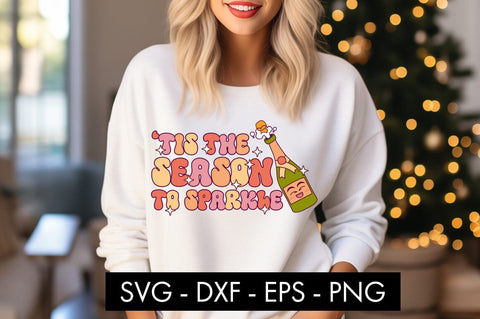 'Tis The Season To Sparkle SVG Cut File SVG Freeling Design House 