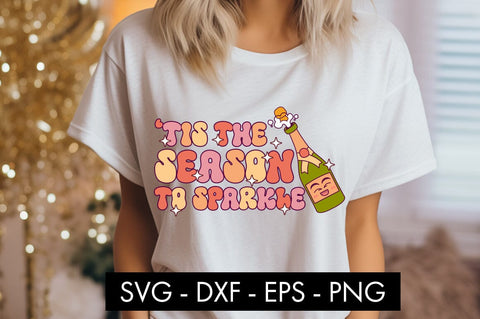 'Tis The Season To Sparkle SVG Cut File SVG Freeling Design House 