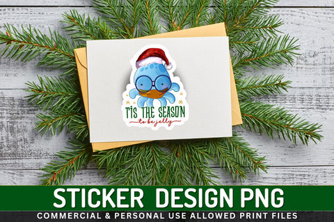 Tis the season to Sticker Design Sublimation Regulrcrative 