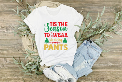 tis the season to wear stretchy pants SVG Angelina750 