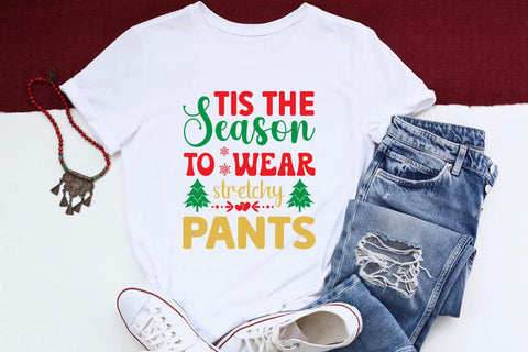 tis the season to wear stretchy pants SVG Angelina750 