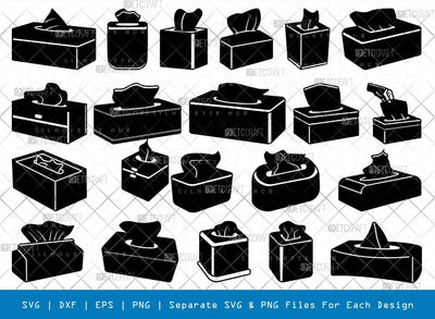 Tissue Box Svg Cricut Cut Files Png Bundle, SB01123 SVG ETC Craft 