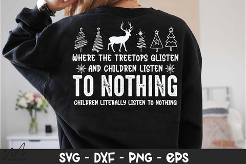 To Nothing Christmas SVG, Funny Holiday Quote Cut File for Cricut and Silhouette SVG Isabella Machell 