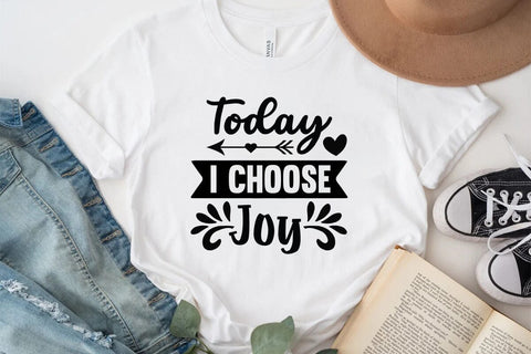 Today I Choose Joy SVG Angelina750 