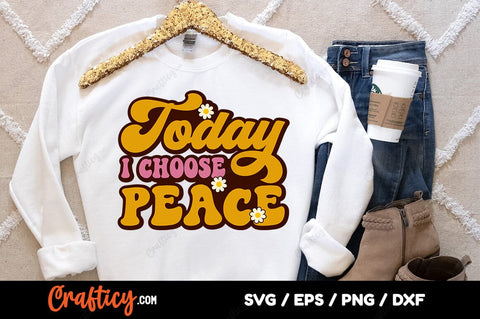 Today i choose peace SVG Design SVG Designangry 