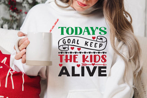 Todays goal keep the kids alive SVG Angelina750 