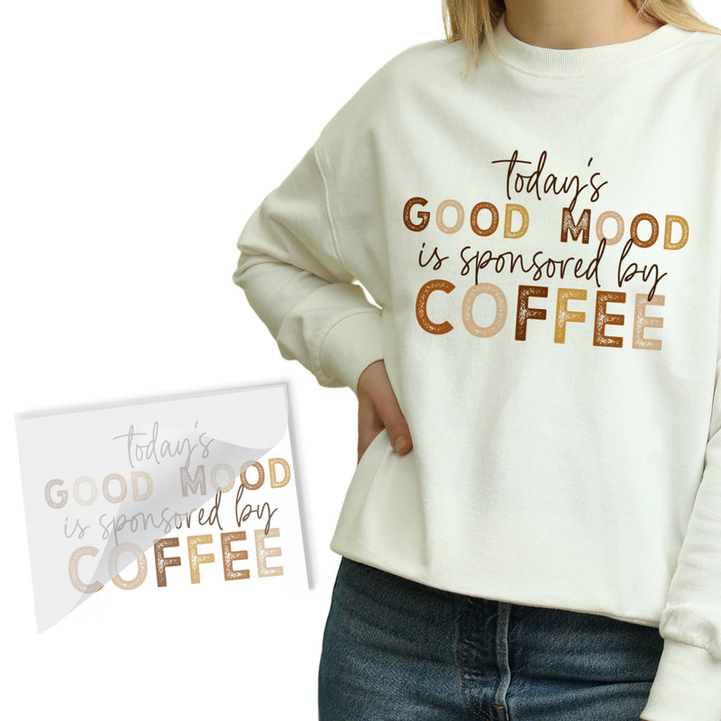 Today's Good Mood Iron On Transfer Physical So Fontsy T-Shirt Iron-On Transfer Shop