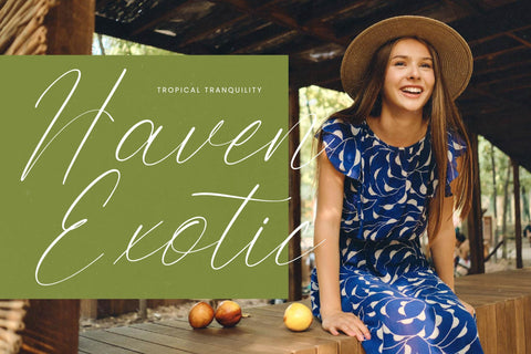 Todays Island - Modern Freestyle Font Font Letterena Studios 