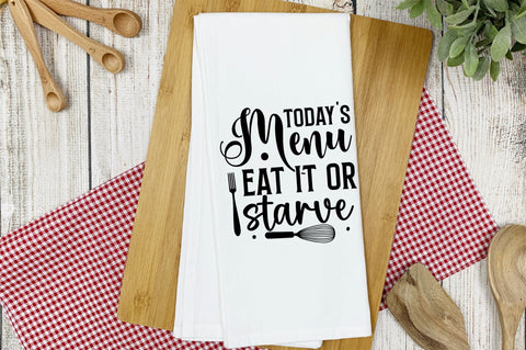 Todays menu eat it or Svg Design SVG Regulrcrative 