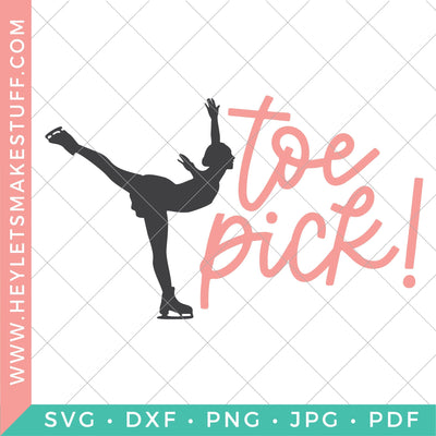 Toe Pick SVG Hey Let's Make Stuff 