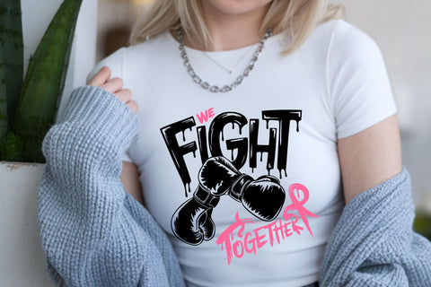 Together We Fight | Breast Cancer Svg SVG TonisArtStudio 