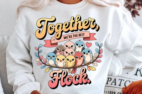 Together we’re the best flock Sublimation Design Sublimation Regulrcrative 