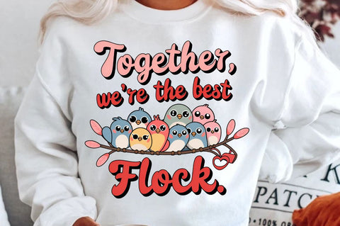 Together we’re the best flock Sublimation Design Sublimation Regulrcrative 
