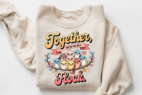 Together we’re the best flock Sublimation Design Sublimation Regulrcrative 