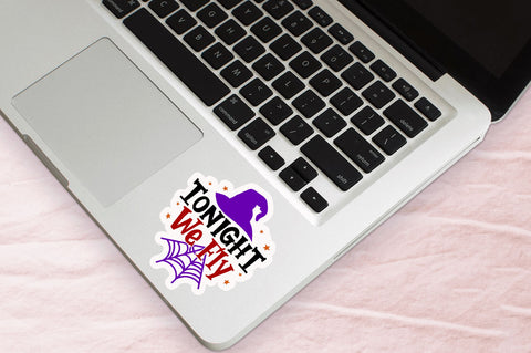 Tonight we fly Stickers Design Sublimation Regulrcrative 