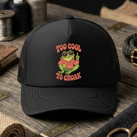 Too Cool to Croak Frog Embroidery Design – Funny Frog Sunglasses Hoodie Machine Embroidery File Embroidery/Applique DESIGNS PatternFeed8 