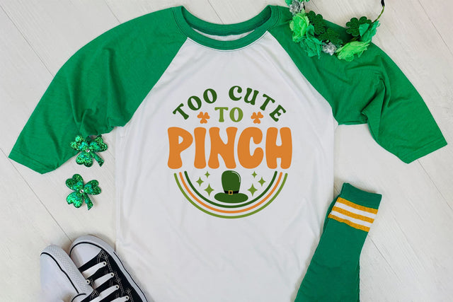 Too Cute to Pinch - St Patrick's Day SVG SVG CraftLabSVG 
