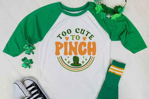 Too Cute to Pinch - St Patrick's Day SVG SVG CraftLabSVG 