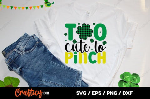 Too cute to pinch SVG Design SVG Designangry 