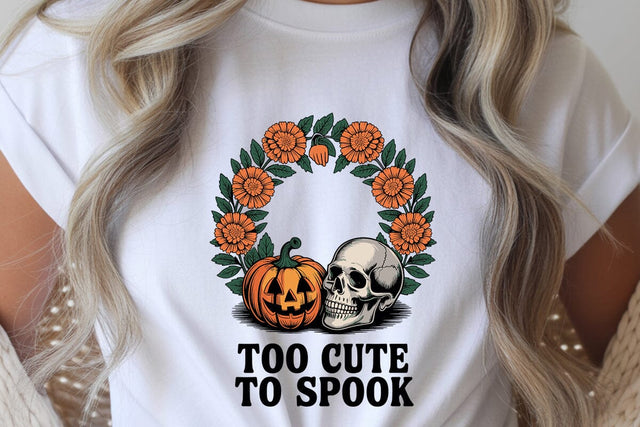 Too Cute To Spook SVG Angelina750 