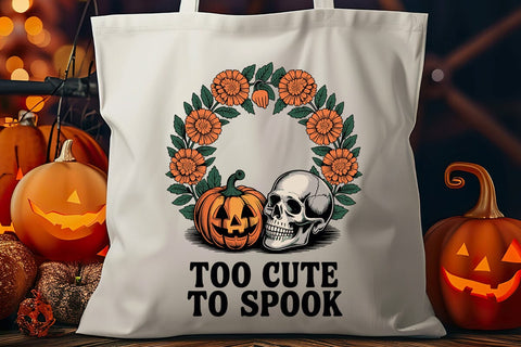 Too Cute To Spook SVG Angelina750 