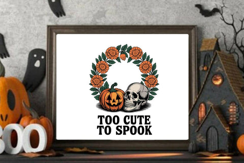 Too Cute To Spook SVG Angelina750 