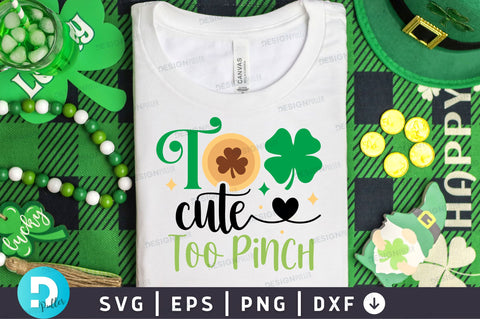 Too cute too pinch SVG Design SVG Regulrcrative 