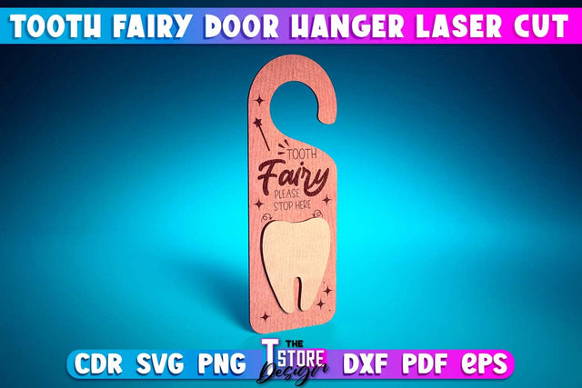 Tooth Fairy Door Changer Laser Cut | Laser Cut File | CNC files SVG The T Store Design 