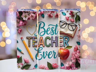 Top Teacher Appreciation Tumbler, Top Educator Present, Teaching Excellence Award, Best Teacher Trophy, Classroom Hero Gift, Education Recognition, Teacher Thank You Gift Sublimation SvggirlplusArt 