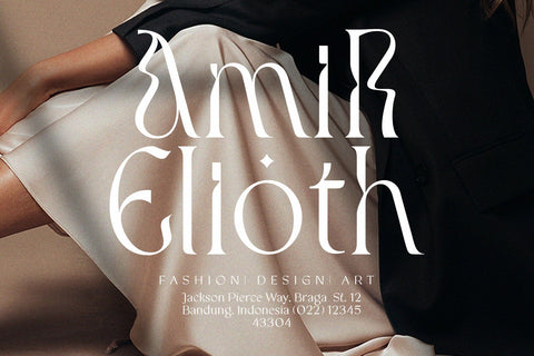 Torgan – Experimental Serif Font Font Four Lines Std. 