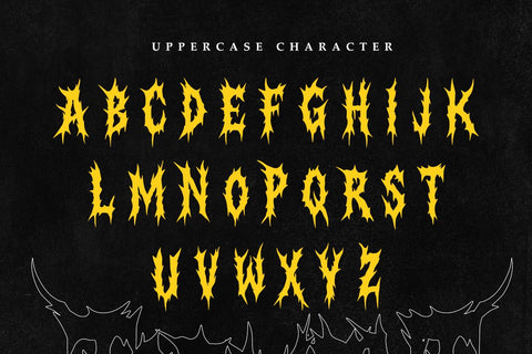 Torment Pulsation – Brutal Death Metal Font Font Masyafi Studio 