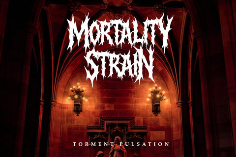 Torment Pulsation – Brutal Death Metal Font Font Masyafi Studio 