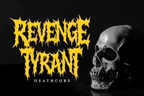 Torment Pulsation – Brutal Death Metal Font Font Masyafi Studio 