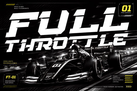 Torq - Futuristic Sport Display Font Font Mozzatype 