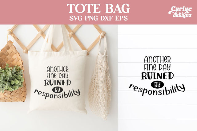 Tote Bag SVG and Sublimation SVG Carla C Designs 