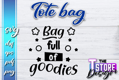 Tote Bag SVG | Shopping Bag Design | Bag Print | Funny Quotes SVG SVG The T Store Design 
